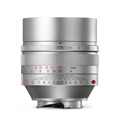 Leic Noctilux-M 50mm f0.95 6-Bit Silver Anodized