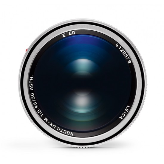 Leic Noctilux-M 50mm f0.95 6-Bit Silver Anodized