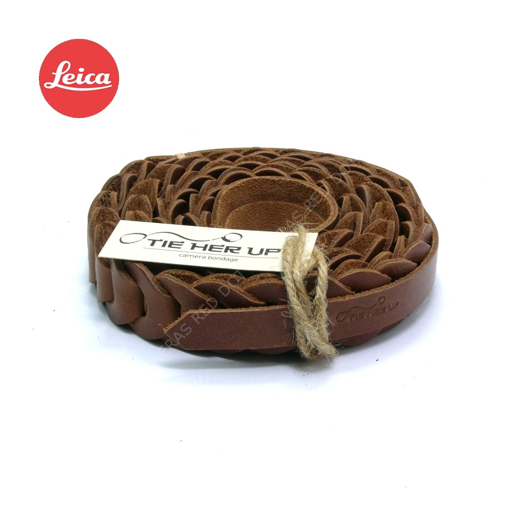 'Tie Her Up' Rock N Roll 100cm Tan Neck Strap (for SL)