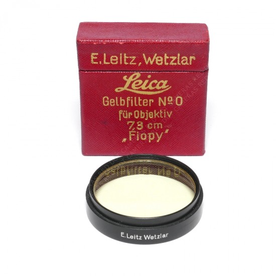 Leitz Yellow Filter for 7.3cm (Fiopy)
