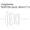 Voigtlander 40mm F1.4 MC VM Mount Nokton-Classic