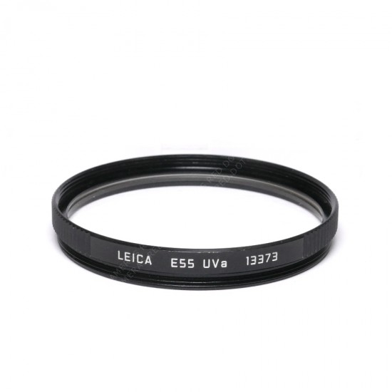 Leica E55 UVa Filter & Case