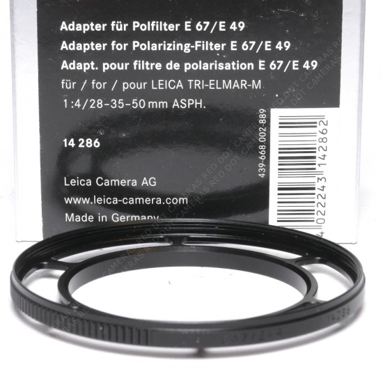 Leica Filter Holder Tri-Elmar 28-35-50 (14286) Boxed