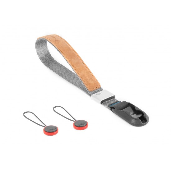 Peak Design Cuff® - Ash -Quick-connecting camera wrist strap
