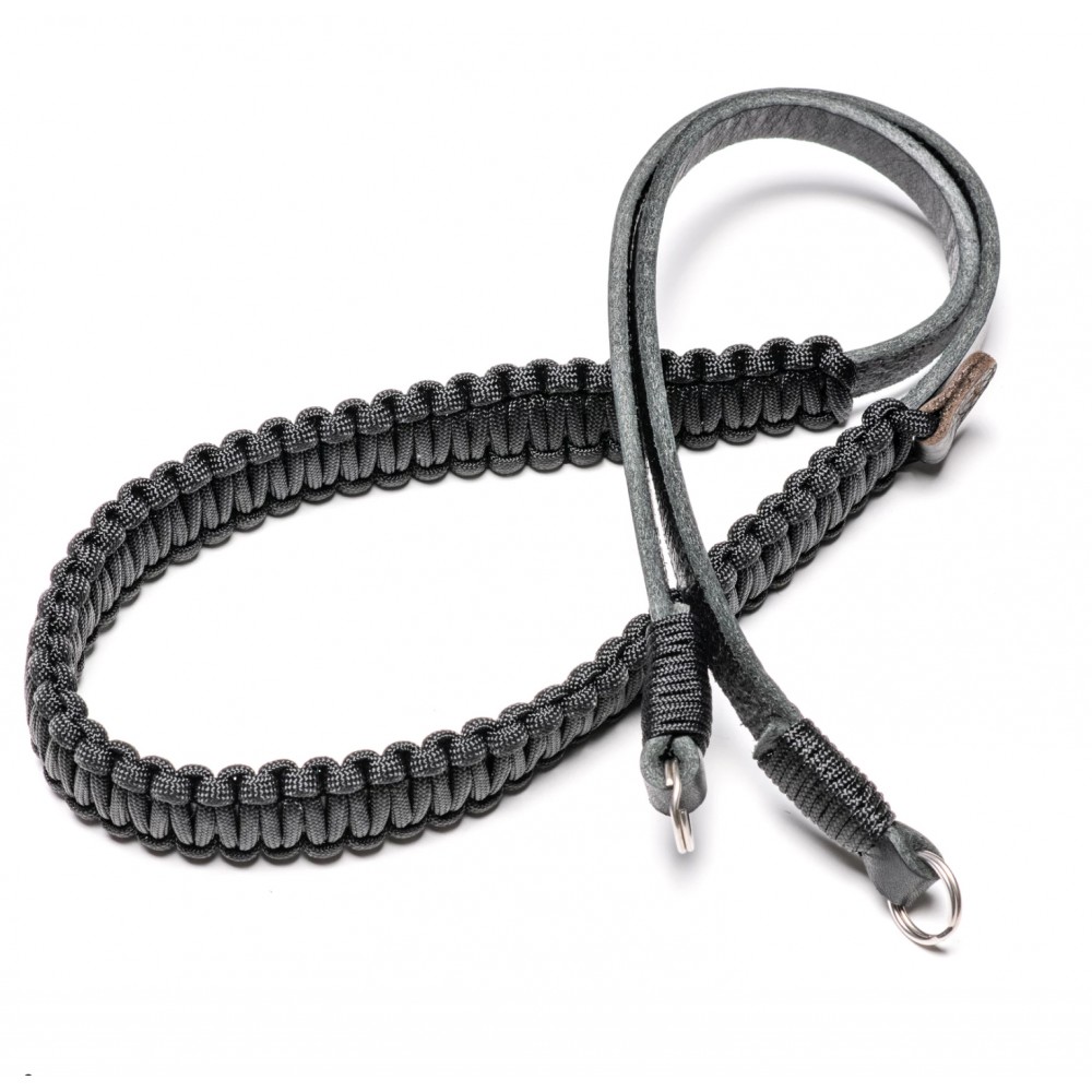 Leica Paracord Strap, BLACK/BLACK 126cm Designed by COOPH