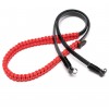 Leica Paracord Strap, BLACK/RED 100cm Designed by COOPH