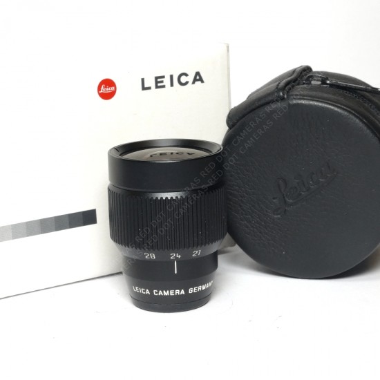 Leica 21-24-28mm Vario Viewfinder Black Boxed