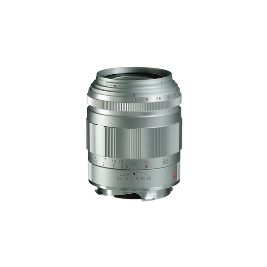 Voigtlander 90mm f2.8 VM Apo-Skopar Silver Lens