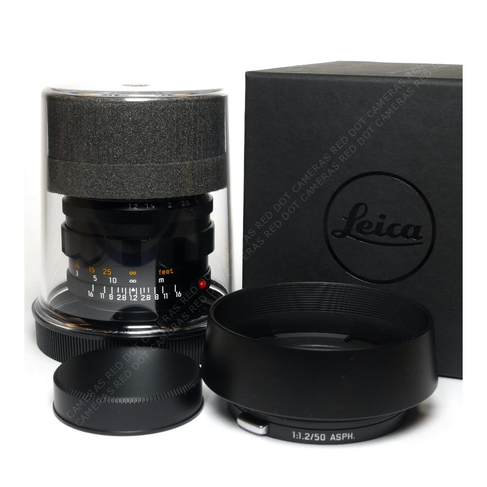 LEICA Noctilux-M 50 f/1.2 ASPH Heritage Lens Boxed