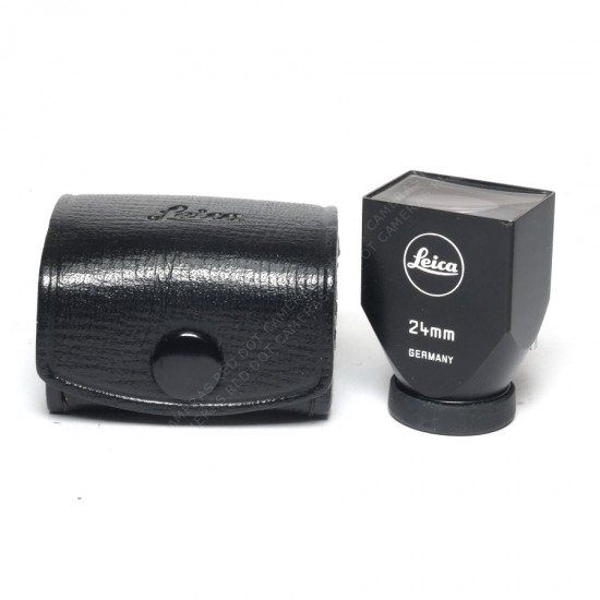 Leica 24mm Black Finder & Case