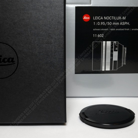Leica Noctilux 50mm f0.95 ASPH 6-Bit Black Boxed
