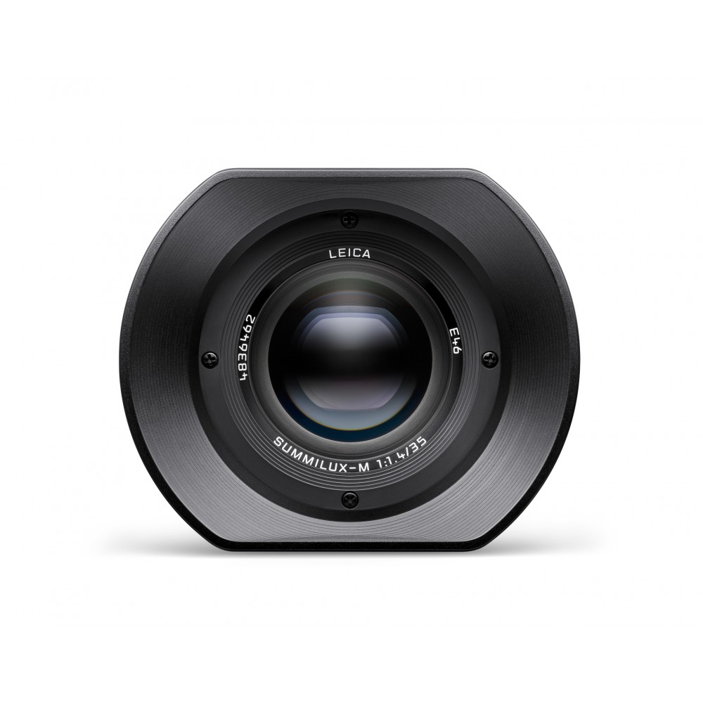 Paraluce Quadrato In Metallo Haoge LH-S46T Da 46 Mm Con Tappo, Per Obiettivi Leica, Voigtlander E Filtri Da 46 Mm – Riduce Bagliori E Protegge La Lente