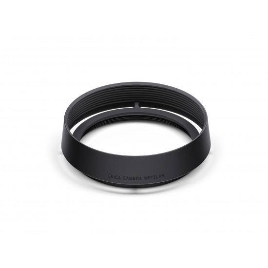 Leica Q3 Lens Hood, round, black anodized finish