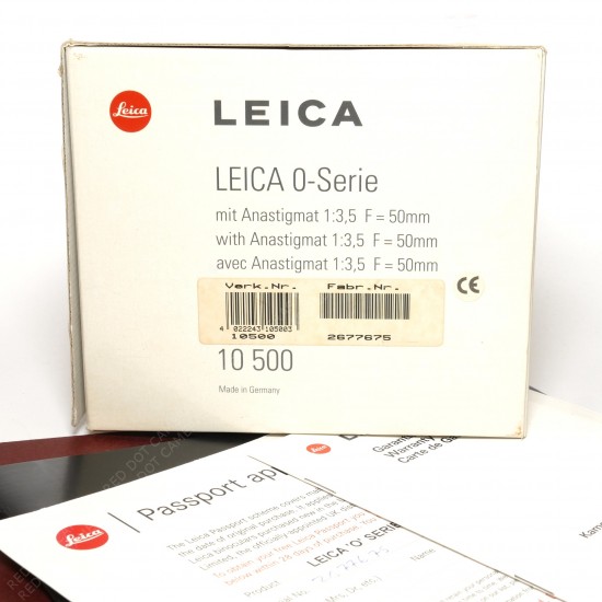 Leica 'O' Series...