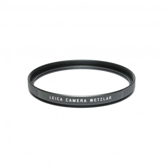 Leica E39 Filter UVa II Black