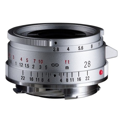 Voigtlander 28mm f2.8 COLOR-SKOPAR Asph Silve VM Lens TypeII
