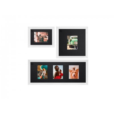 SOFORT Picture Frame Set Linden, white