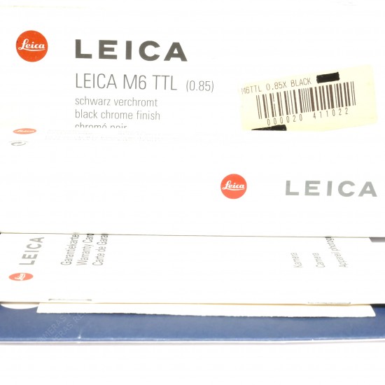Leica M6 TTL Black Body...
