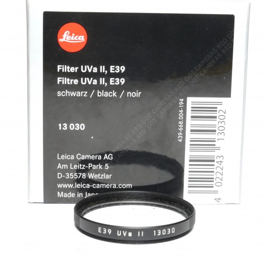 Leica E39 UVa II Boxed