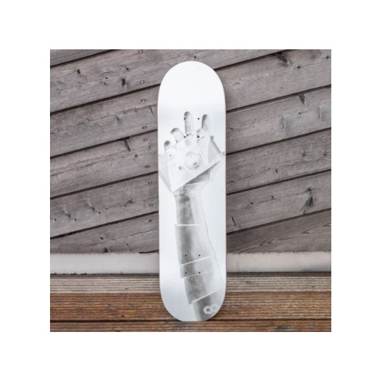 Cooph Skate Deck Hand White