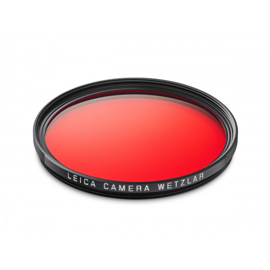 Leica Slim Filter Red, E49, black