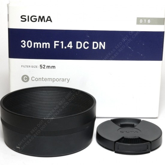 Sigma 30mm f1.4 DC DN Boxed