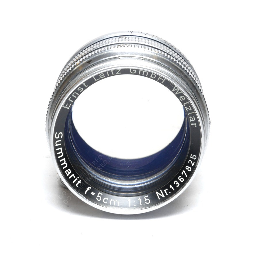 Leitz Summarit 5cm f1.5 L-39 & generic Filter