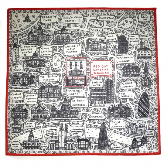Red Dot Camera MAP Lens Cloth