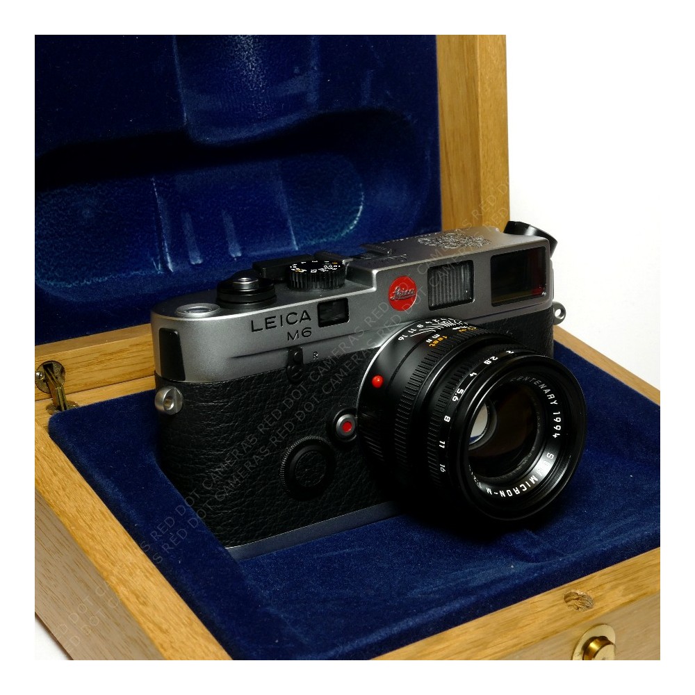 Leica M6 R.P.S. Edition with 50mm f2 Summicron & Wooden Case
