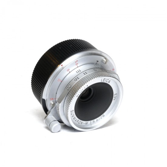 Leica Summaron-M 28mm f5.6 Chrome Boxed