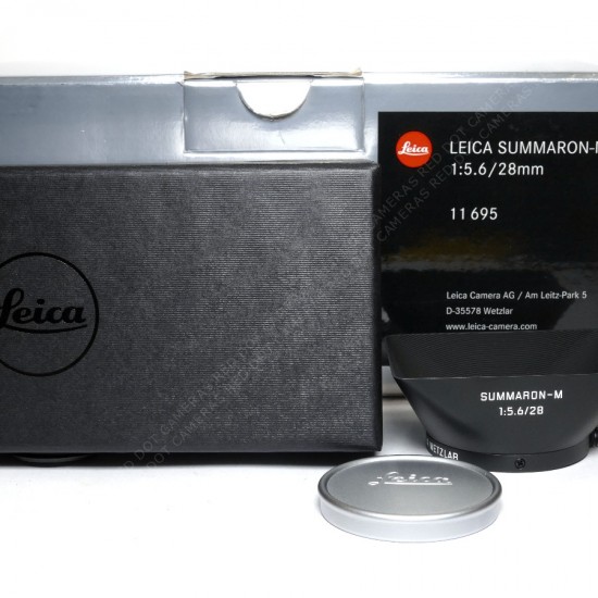 Leica Summaron-M 28mm f5.6 Chrome Boxed