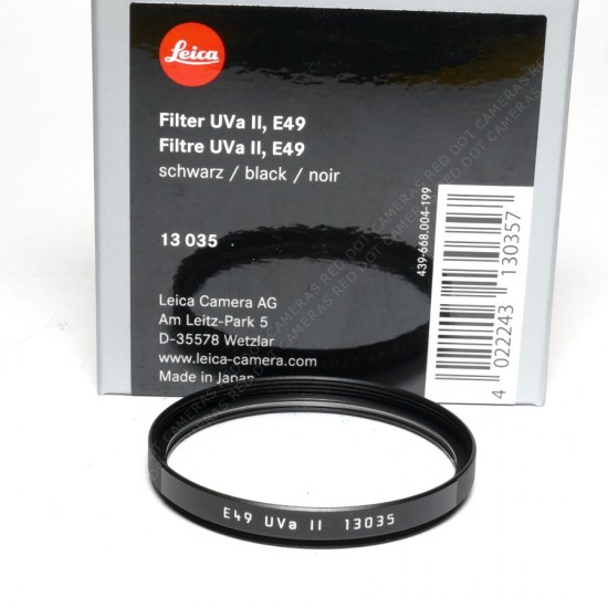 Leica E49 UVa II Filter...