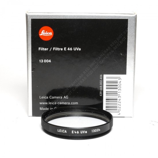 Leica E46 UVa Filter Boxed