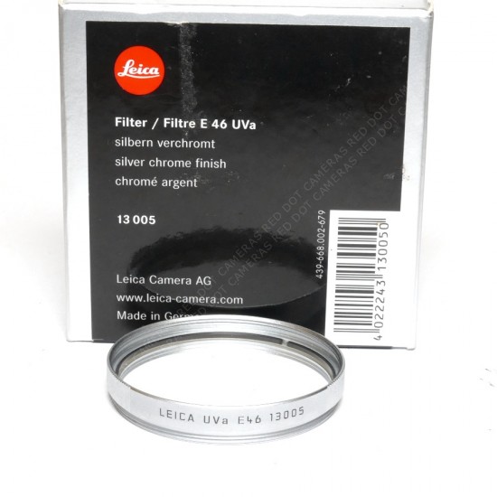Leica E46 UVa Filter Chrome...
