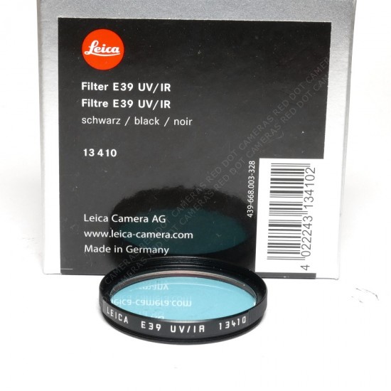 Leica E39 UV/IR Filter Boxed
