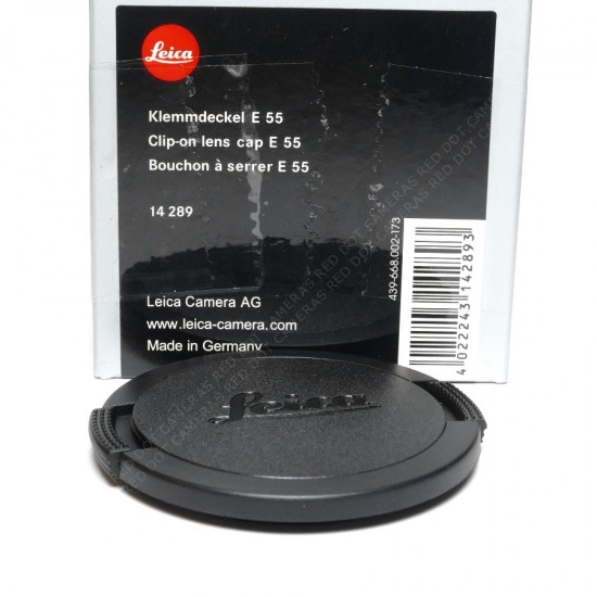 Leica E55 Clip on Cap Boxed