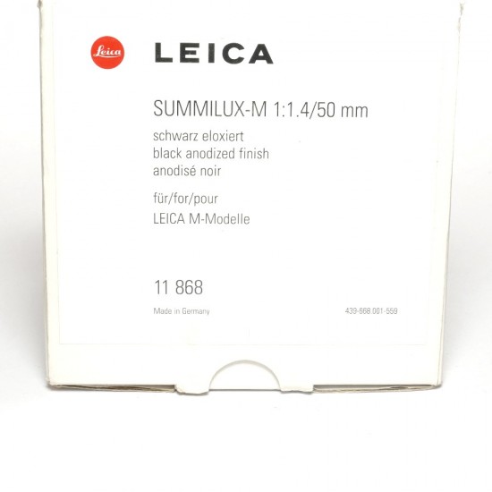 Leica Summilux 50mm f1.4...