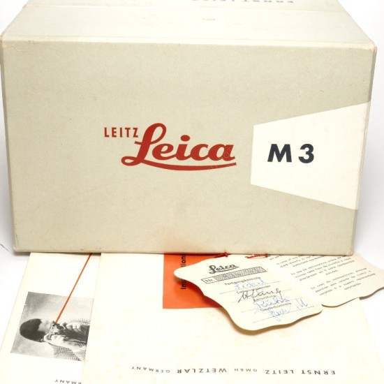 Leica M3 Single Stroke Boxed