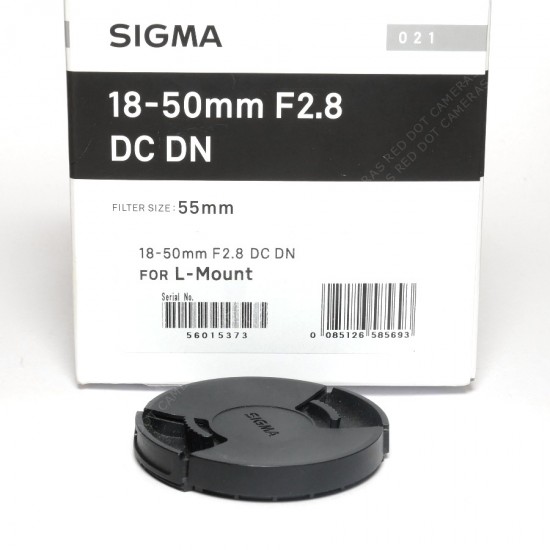 Sigma 18-50mm f2.8 DC DN Boxed