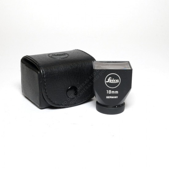 Leica 18mm Finder Black & Case
